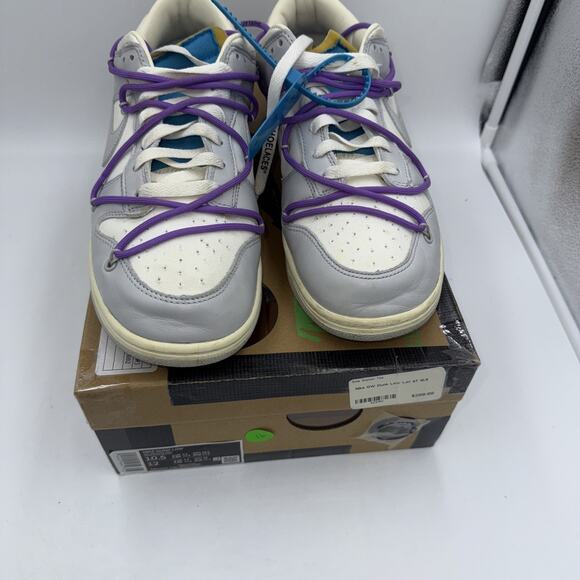 Size 10.5 - Nike Off-White x Dunk Low Lot 47 of 50 bs858 - Picture 1 of 9